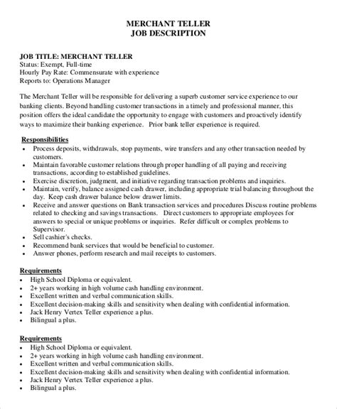 stl teller job description|Teller .
